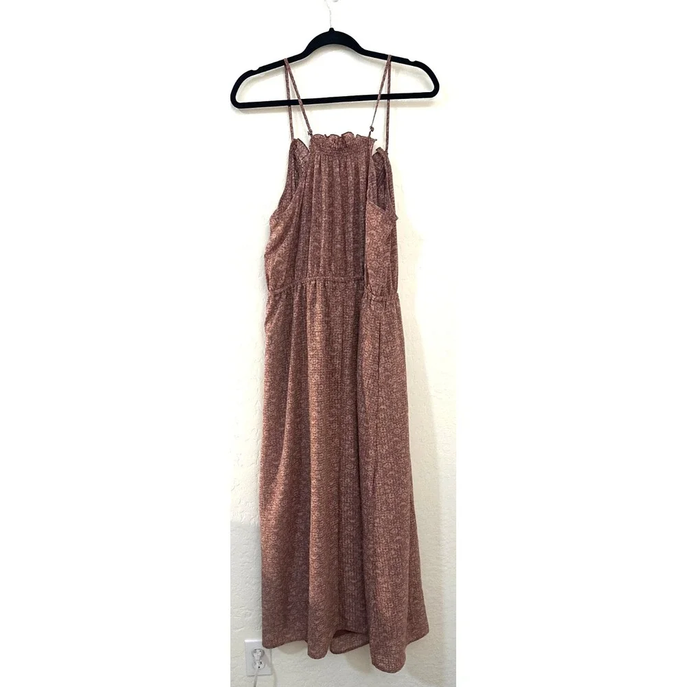 Universal Thread Womans Floral Boho Midi Dress Size‎ XL Flowy Sleeveless Cottage